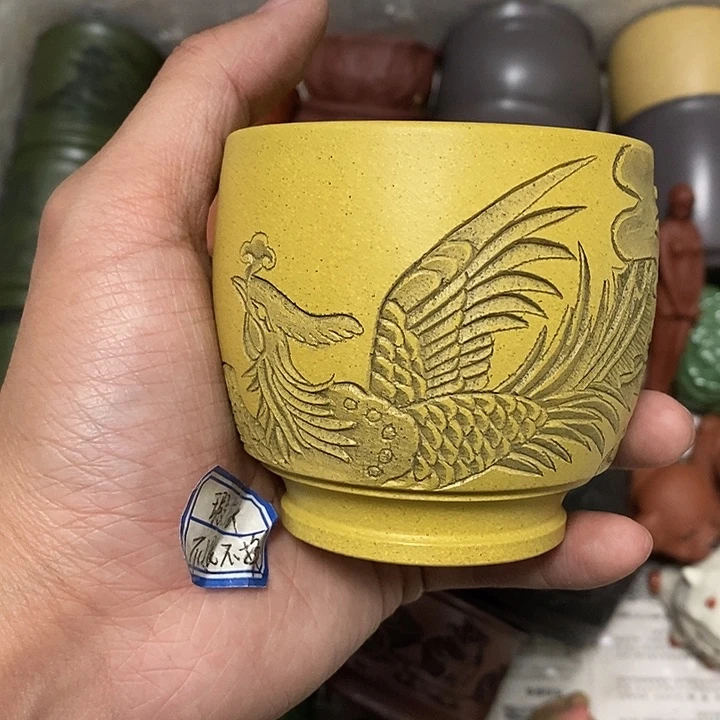 茶杯紫砂瑕疵不退不换