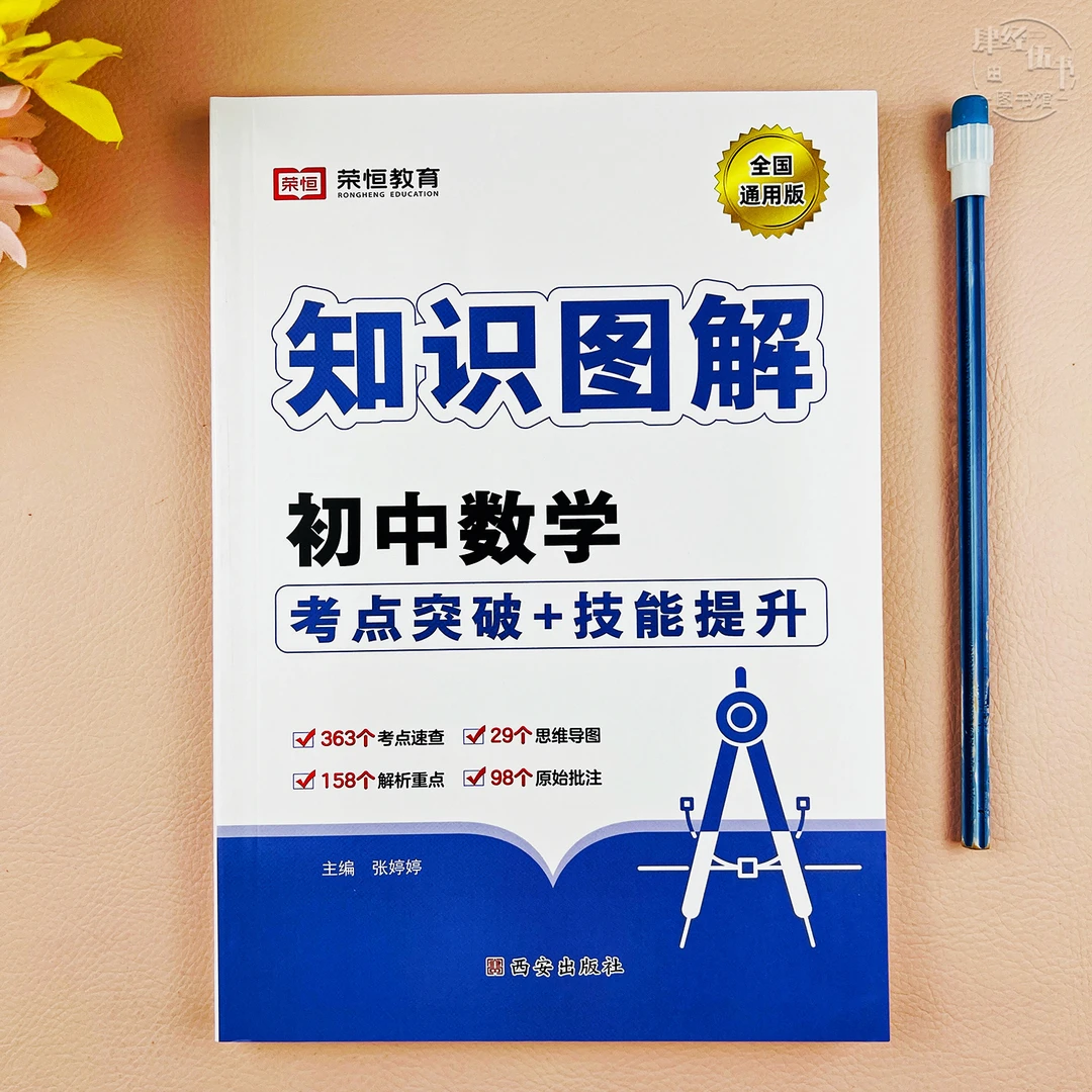 初中数学知识点清单7-9年级全国通用数学基础知识图解考点归纳