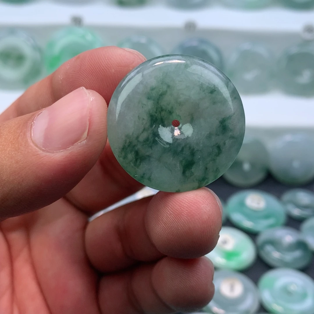 颈饰未镶嵌翡翠缅甸天然A货翡翠29.8-6.1