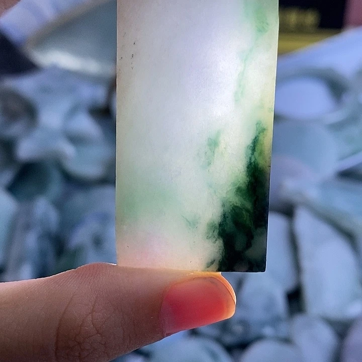 翡翠裸石纯天然翡翠