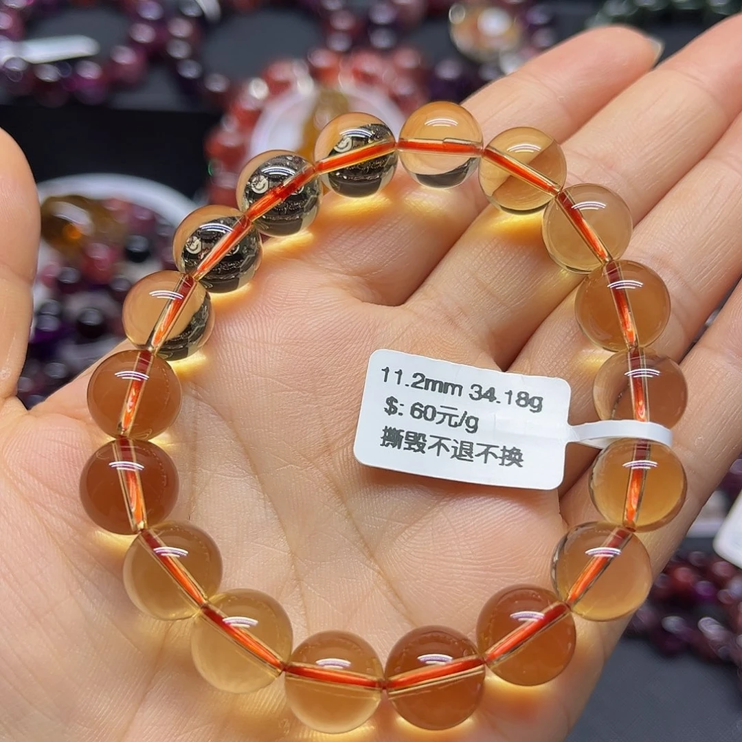 P***后未镶嵌手链水晶天然水晶