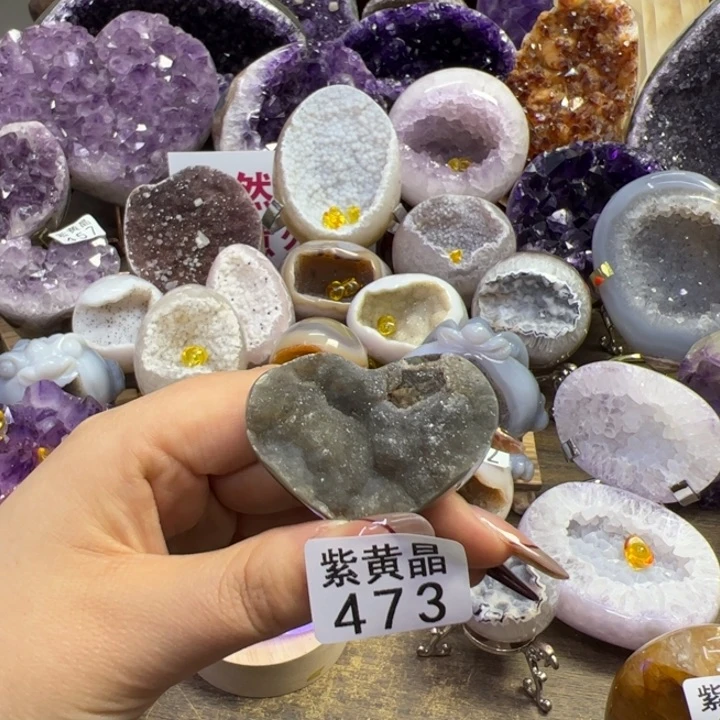 未镶嵌大型摆件（非配饰）紫晶473