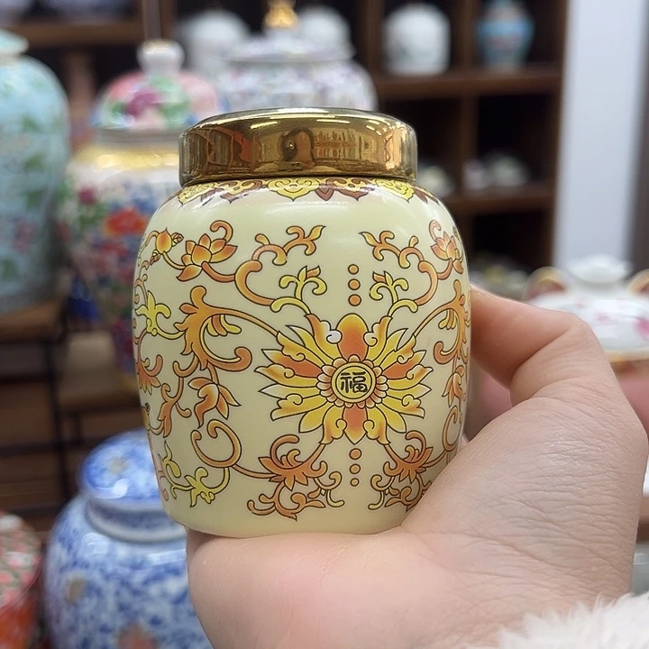 瓷片茶叶罐茶叶罐@@