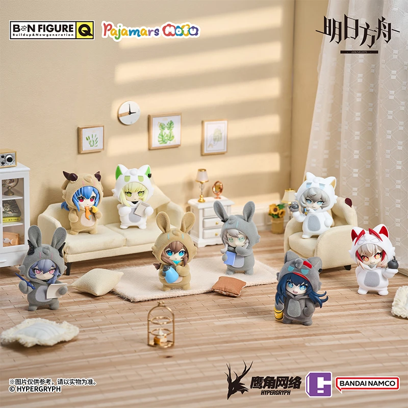【X11】明日方舟·BNFIGURE Q Pajamars mofu系列vol.1周边公仔盲盒