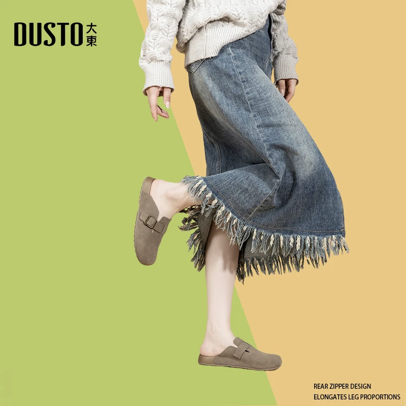 DUSTO/大东大东女鞋2025秋美拉德软底舒适外穿通勤不累脚勃肯鞋