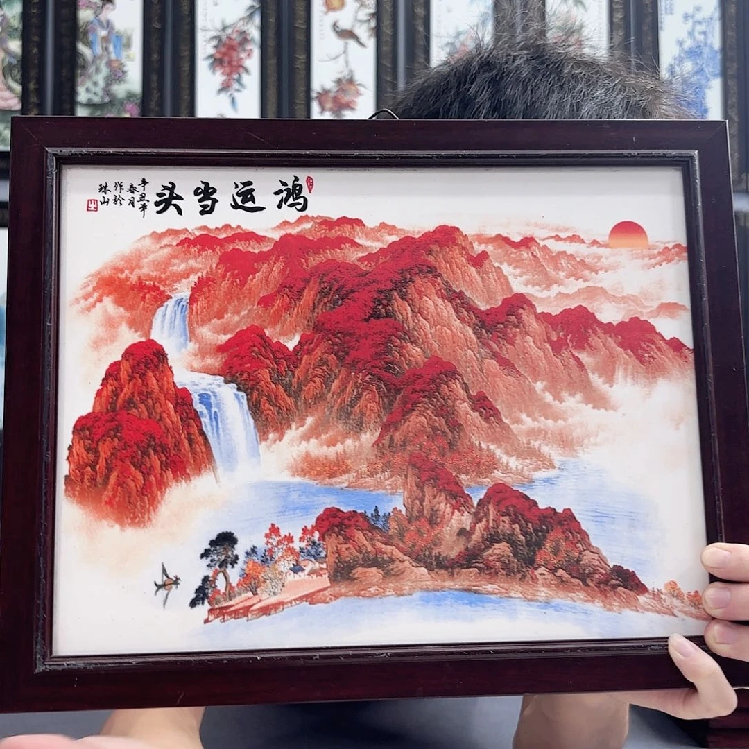 瓷版画景德镇陶瓷瓷板画