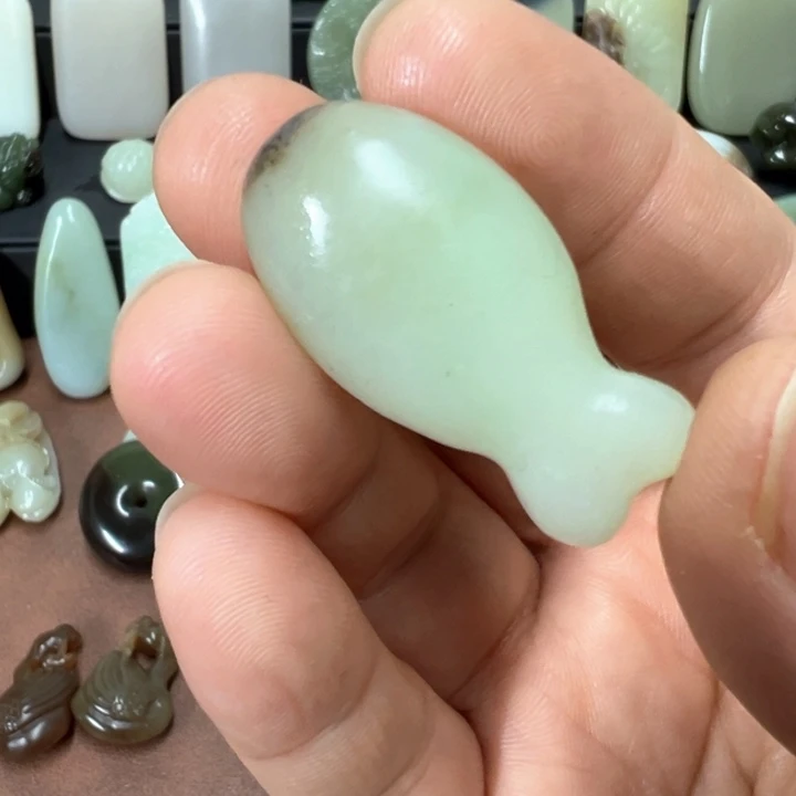 吊坠(不含链)未镶嵌和田玉