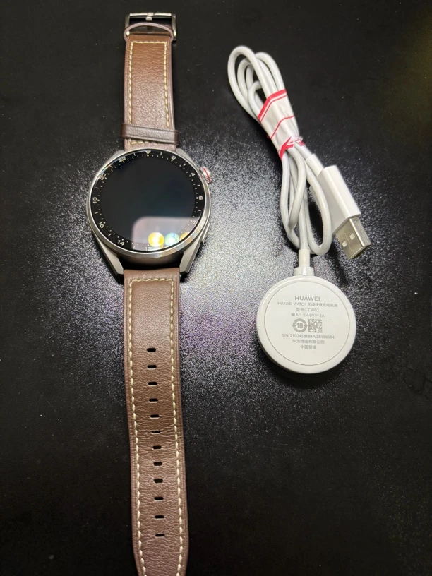 99新 Huawei/华为 华为watch3pro new钛灰色98新