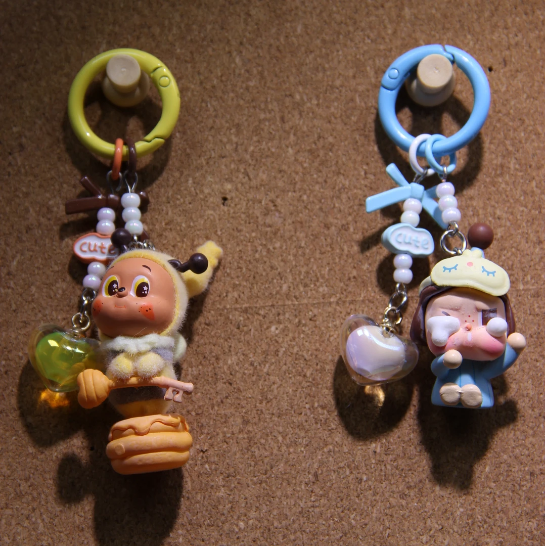 【仅直播间明款直拍】J01-102萌粒手机链装饰成品包挂饰品时尚原创