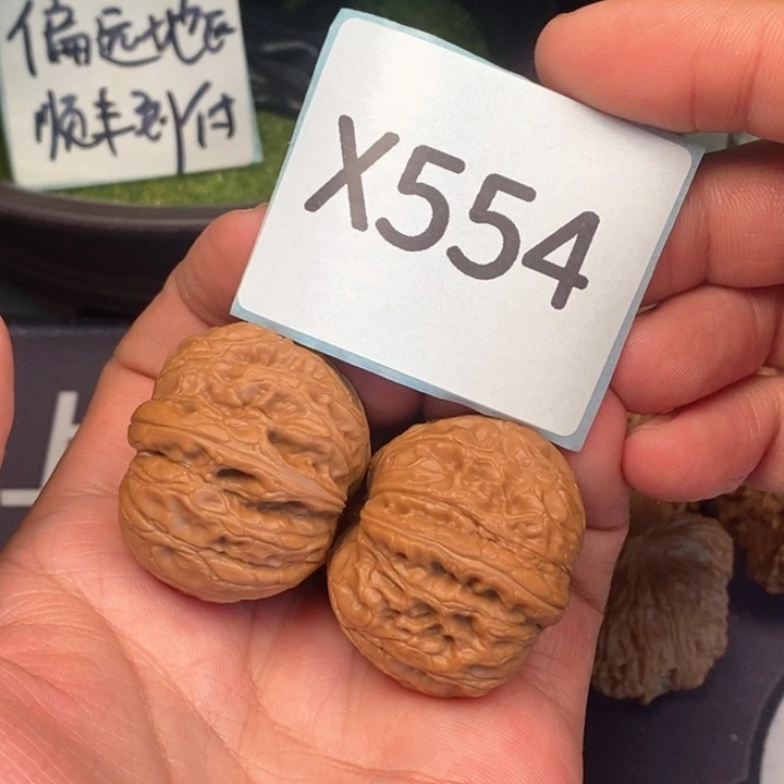 文玩核桃把件七***金7037宝子554