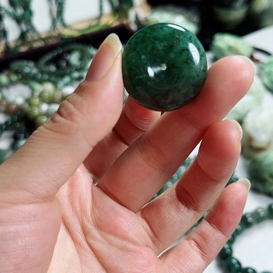 心***情未镶嵌独山玉把件