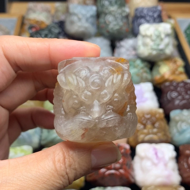 玛瑙/玉髓合金挂件