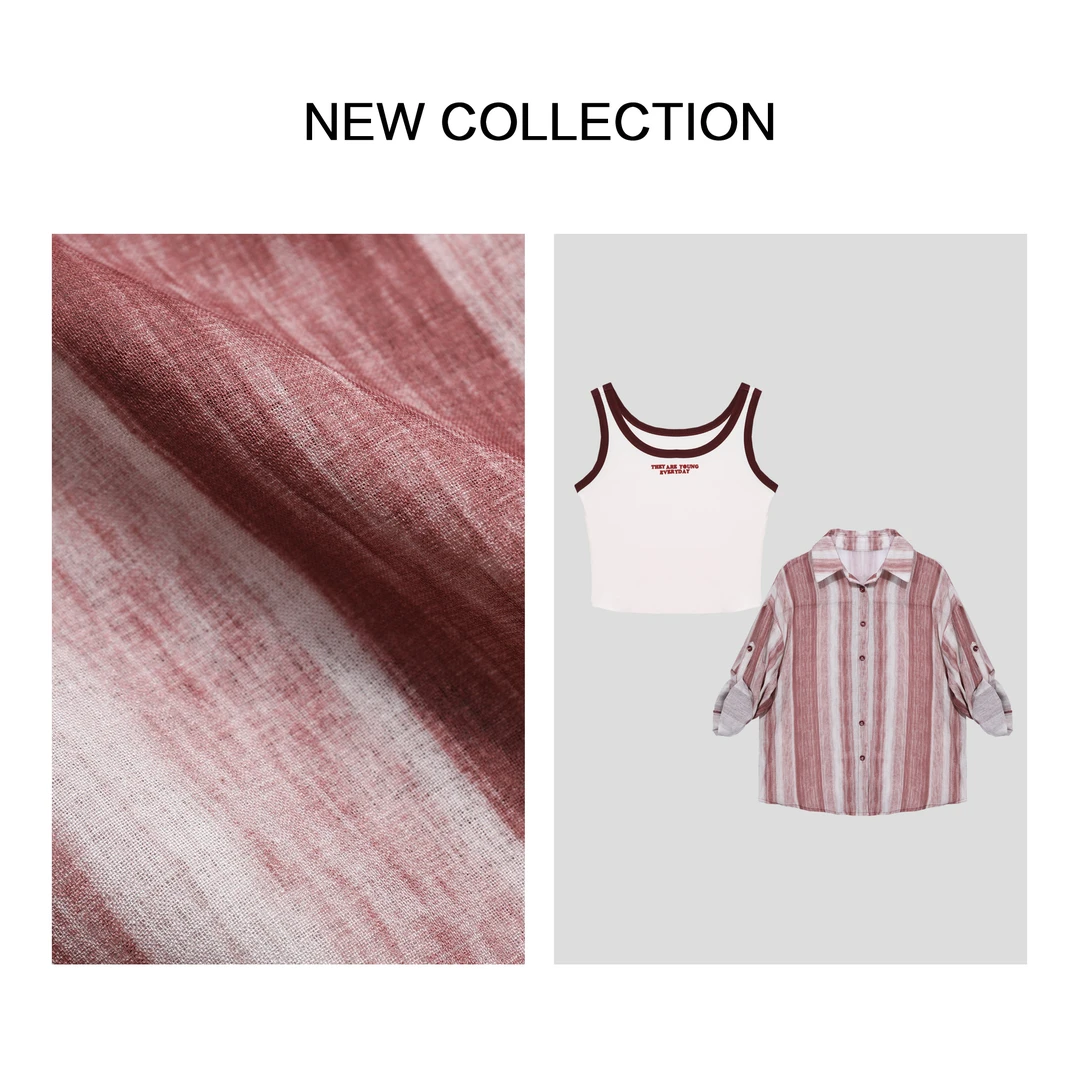 【小依专享】C3F37102B 轻薄透气春季女装背心上衣-7102