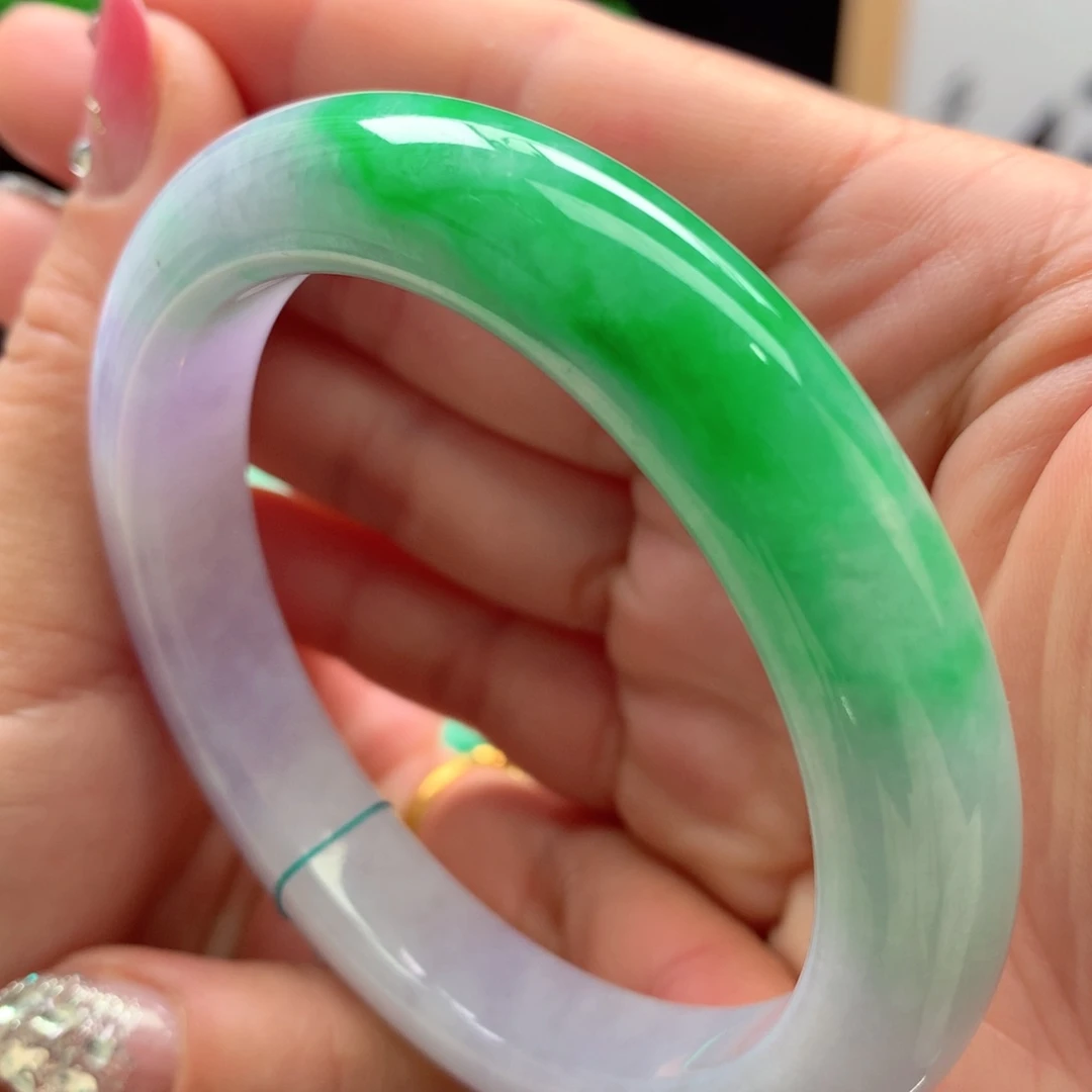 未镶嵌手镯翡翠缅甸58.6圈口