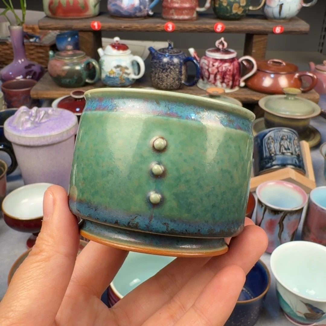 瓷片钧瓷单杯钧瓷单杯钧瓷单杯钧瓷