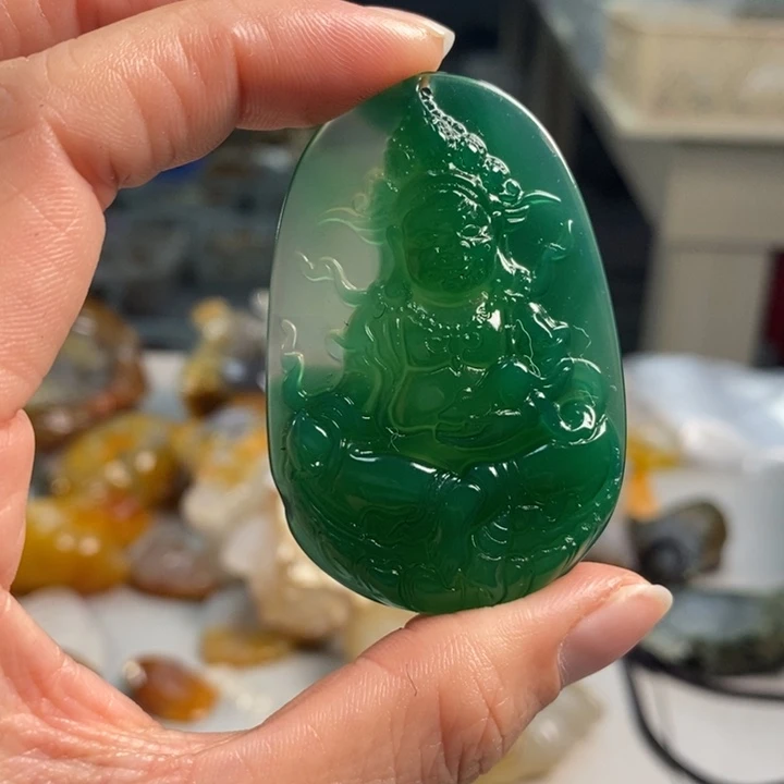 玛瑙/玉髓吊坠(不含链)未镶嵌