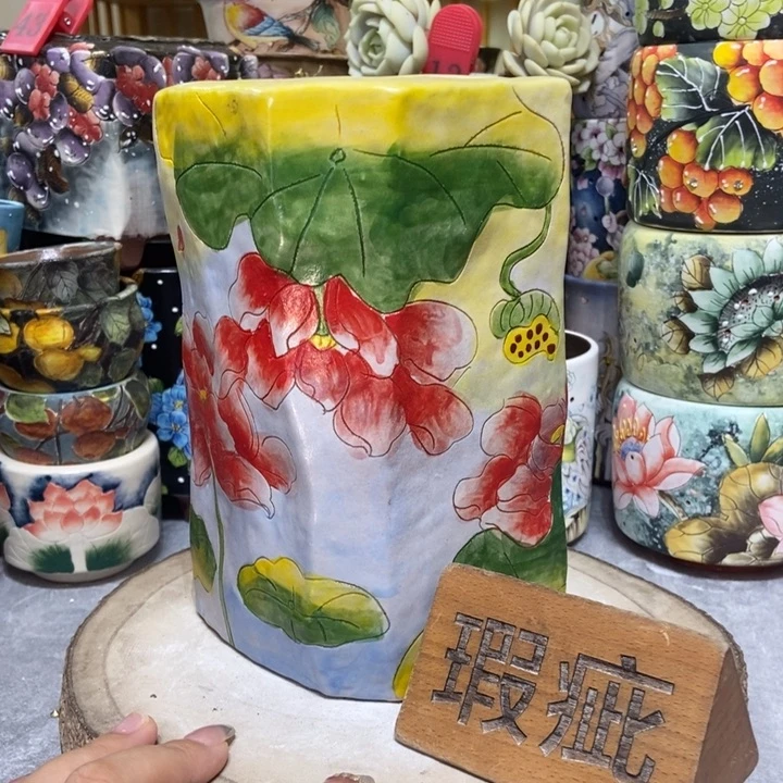 景德镇艺术手绘作品