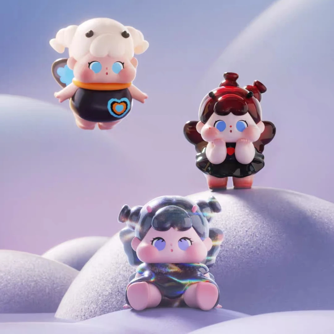 【新品代拆】QOQO花福黛萌粒盲袋盲盒可爱手办公仔潮玩周边
