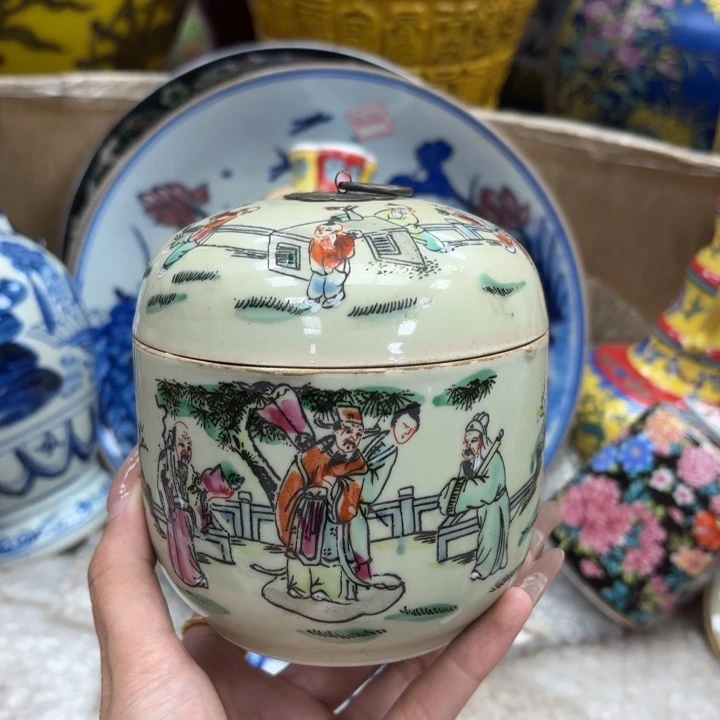 瓷片瓷器摆件 瓷器摆件