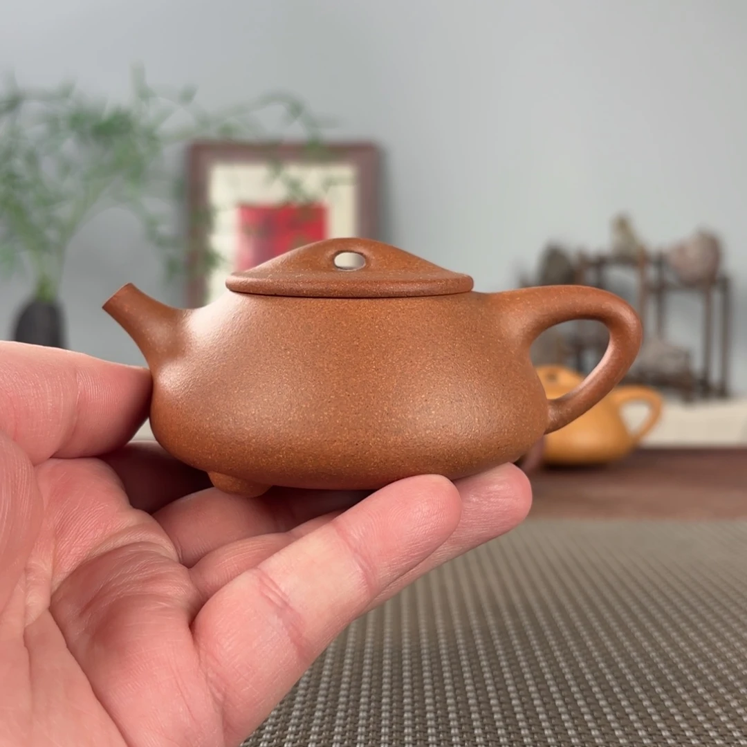 (***)茶壶紫砂微瑕黄龙山原矿紫砂壶