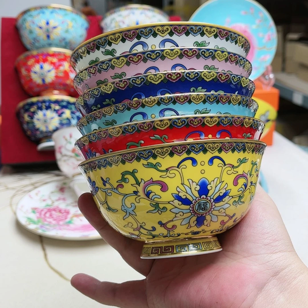 【闪购商品】珐琅4.5英寸6混。。。。。