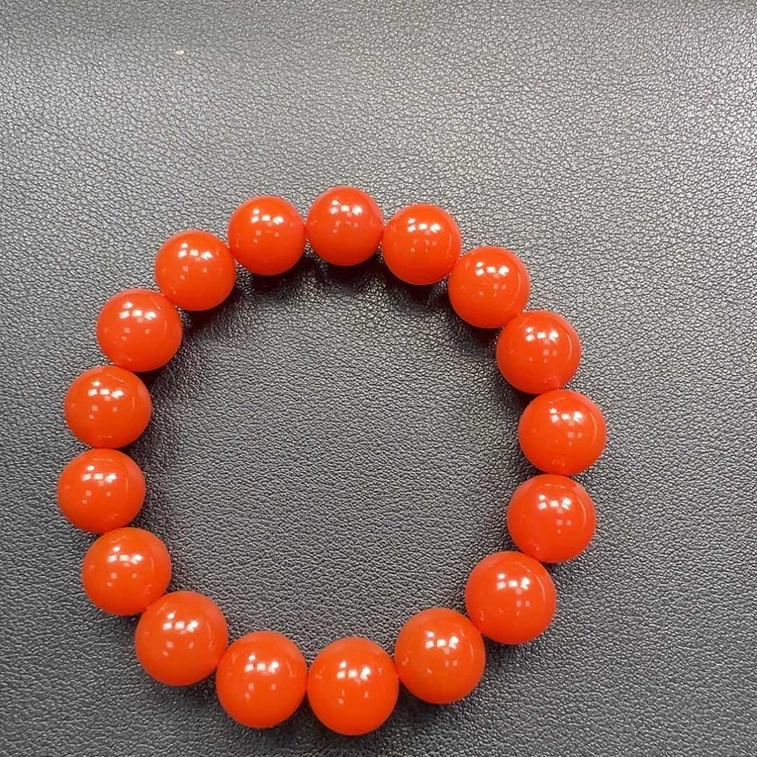 不***月南红玛瑙未镶嵌单圈