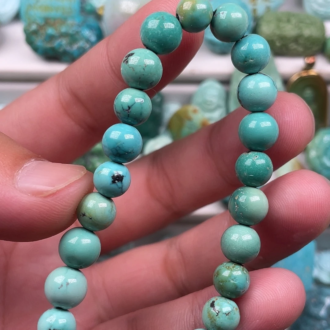 绿松石未镶嵌颈饰