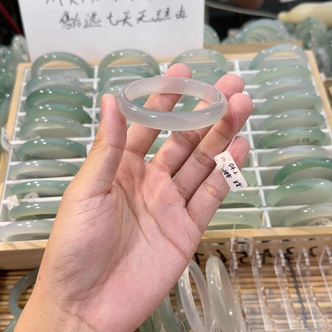 手镯玛瑙/玉髓未镶嵌圈口54.2