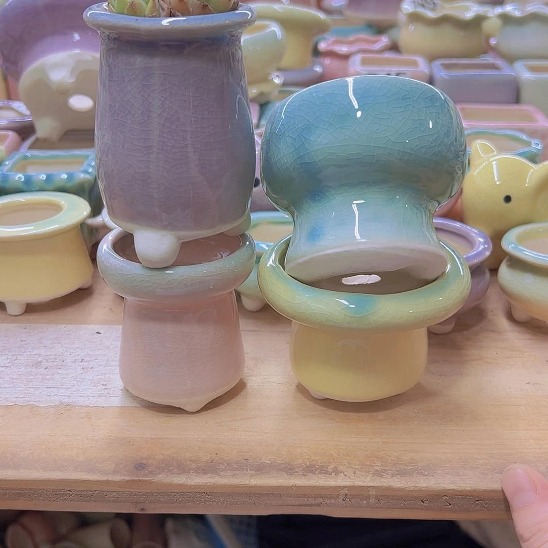 陶瓷花盆单场满12包邮