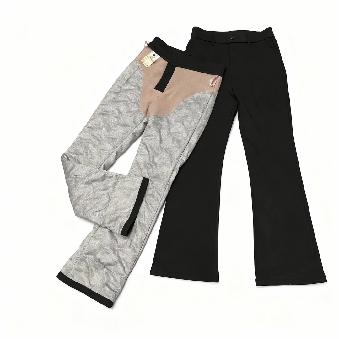 2055   新款高弹微喇鹅绒裤裤高弹