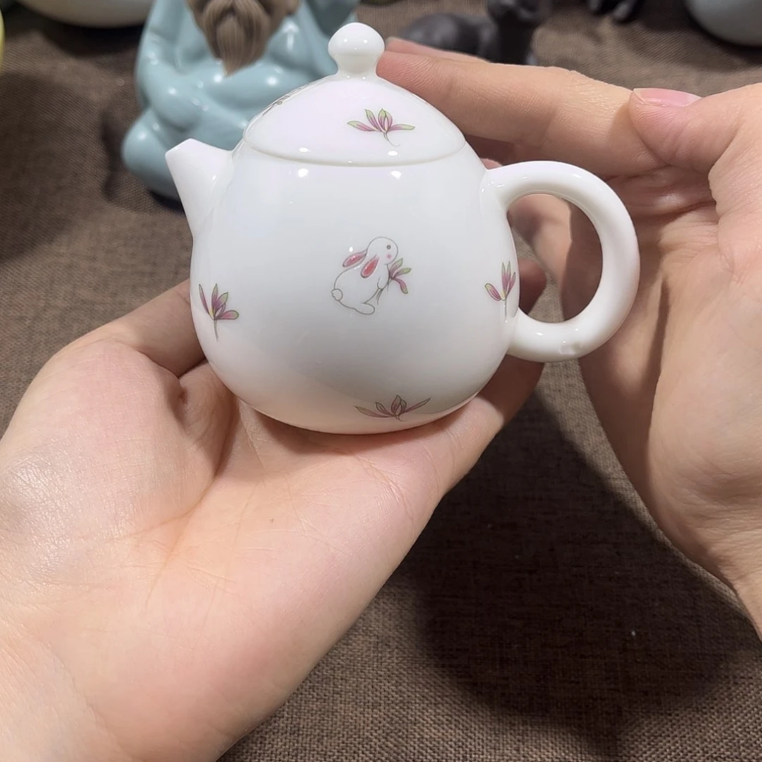 瓷片茶摆件工艺品摆件666
