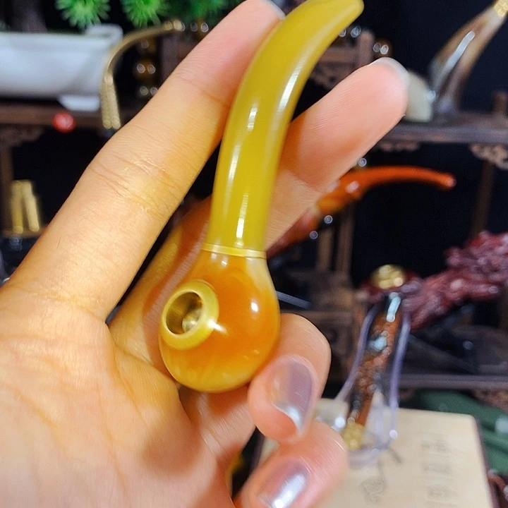 高端定制金丝楠烟嘴