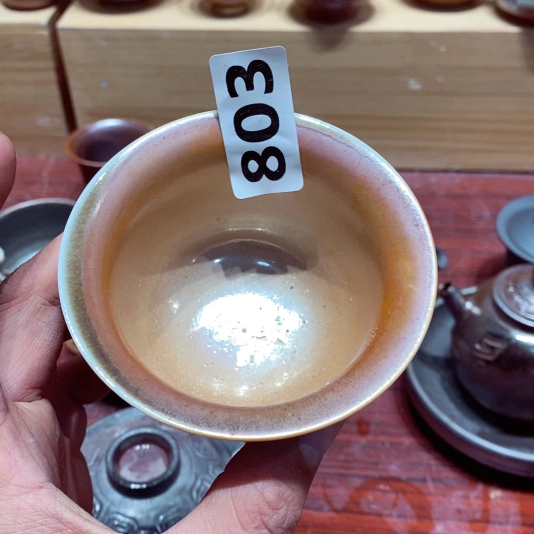 柴烧茶具陶瓷杯子