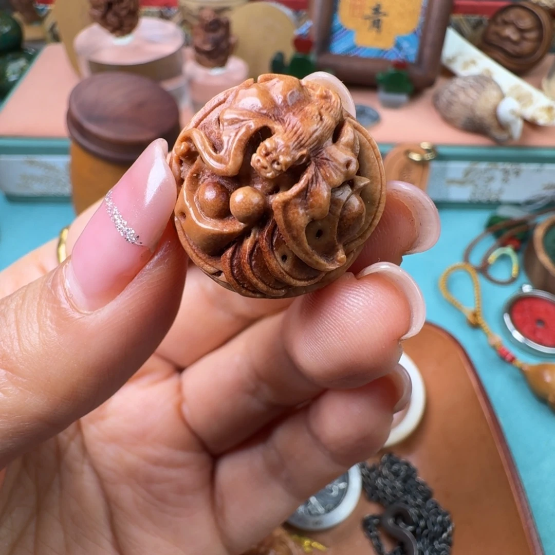 橄榄核手串/手链核潮核雕手工制作