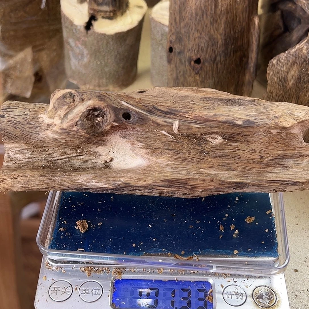 香料绿奇楠虫漏101克乌身