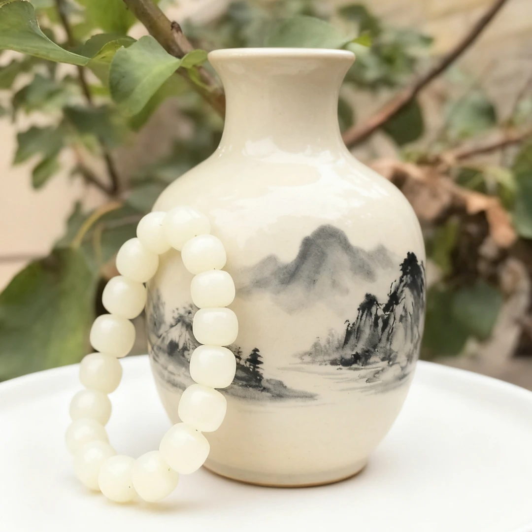 新款！精品时尚青白13/15手串！