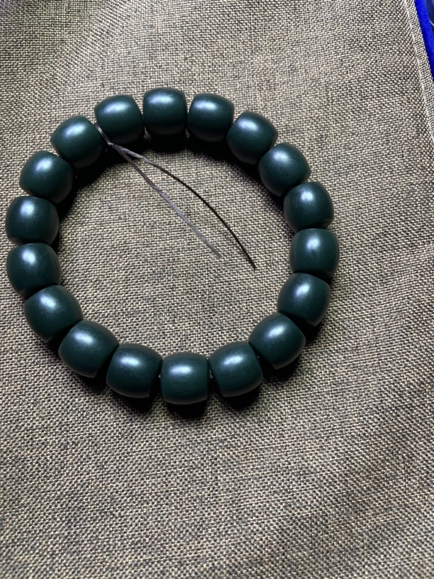 和田玉青玉卡12的