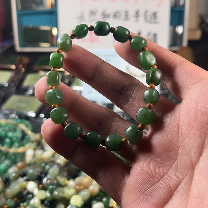 未镶嵌和田玉珠宝半成品