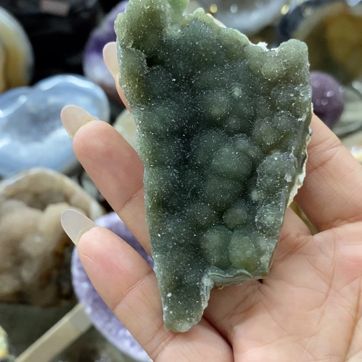紫晶未镶嵌珠宝半成品
