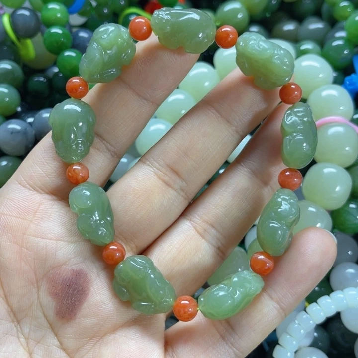 手链未镶嵌和田玉