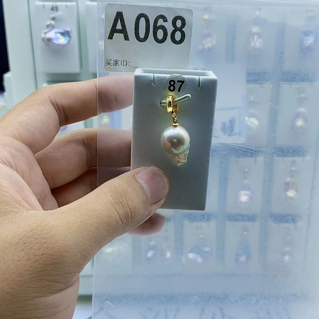 淡水珍珠颈饰合金