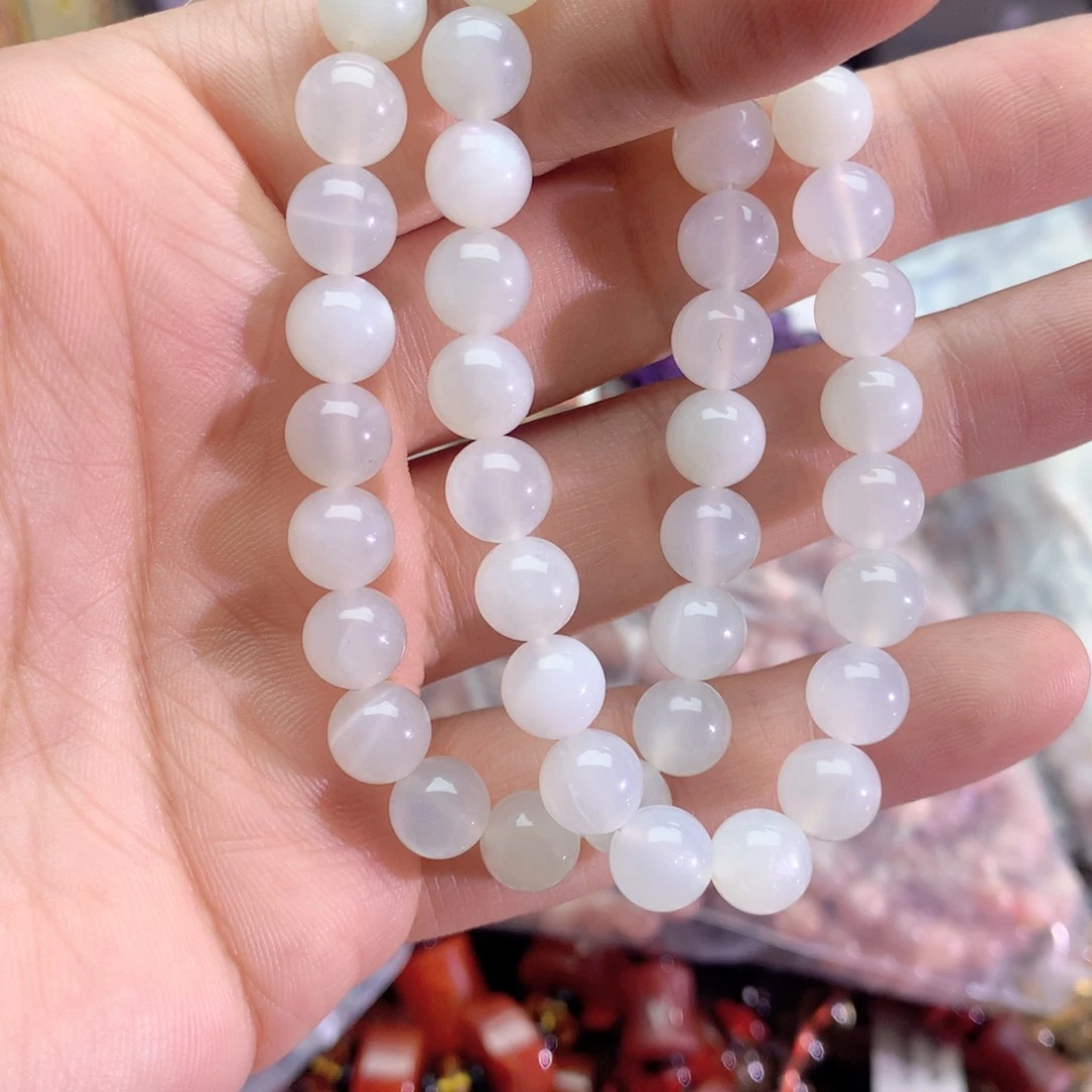 水晶手链未镶嵌白月8