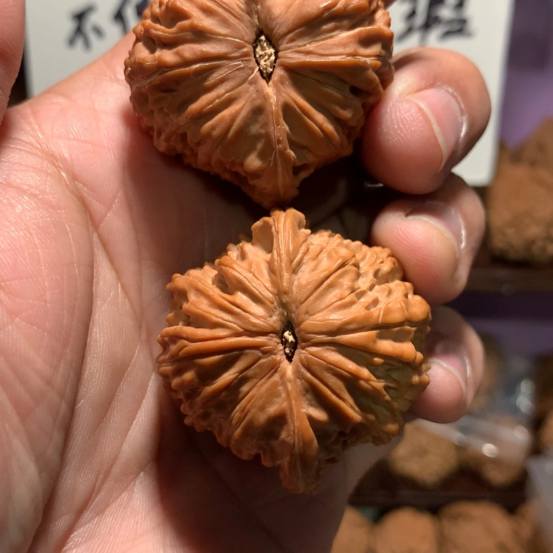 文玩核桃吊坠半**~橙哥专拍磨盘