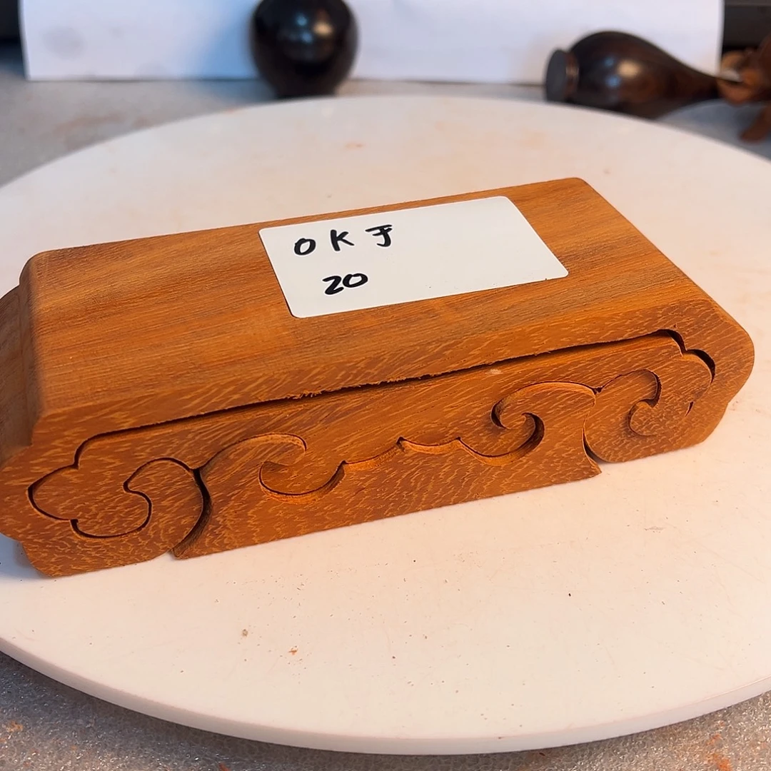 O***鱼非洲紫檀（红花梨）