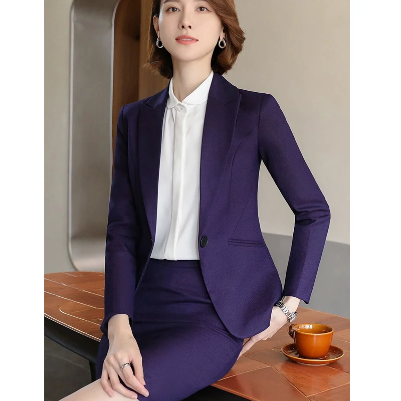 808 女士时尚职业西装外套