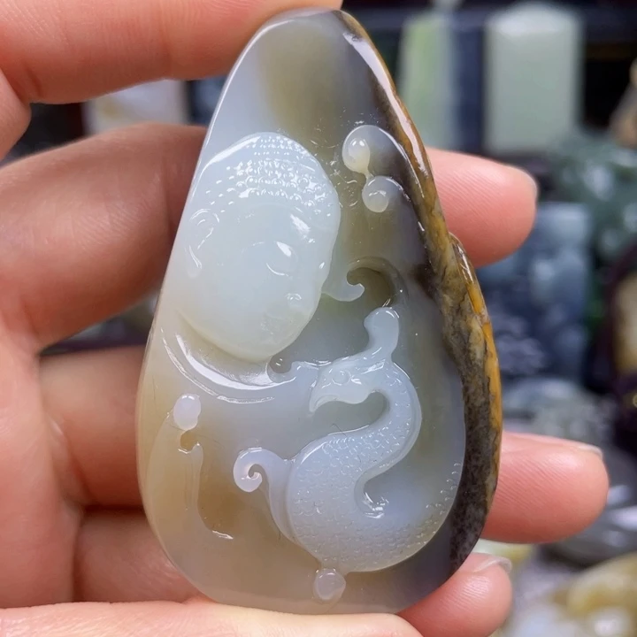 和田玉手链未镶嵌