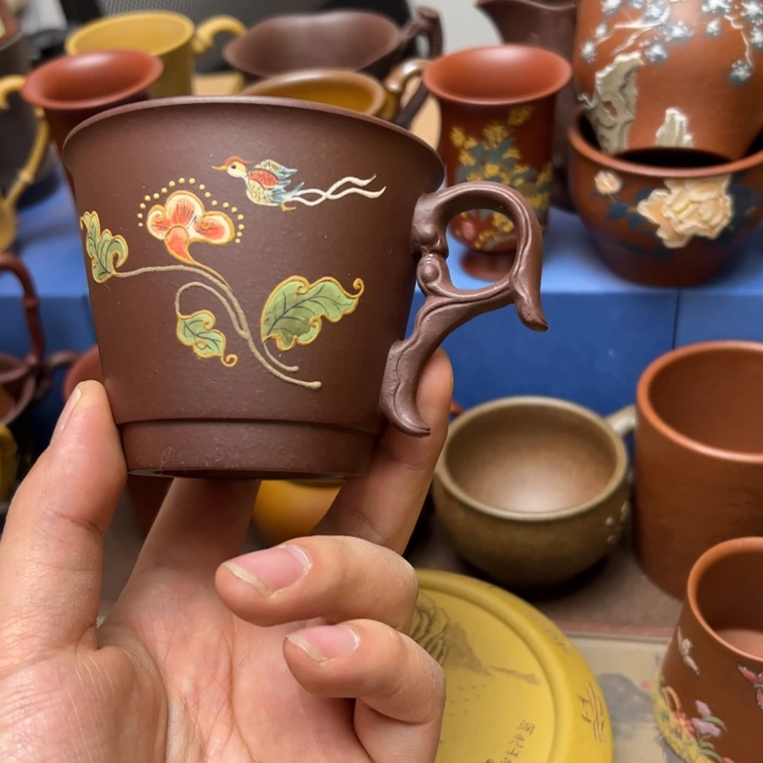 紫砂茶杯紫砂主人杯160cc