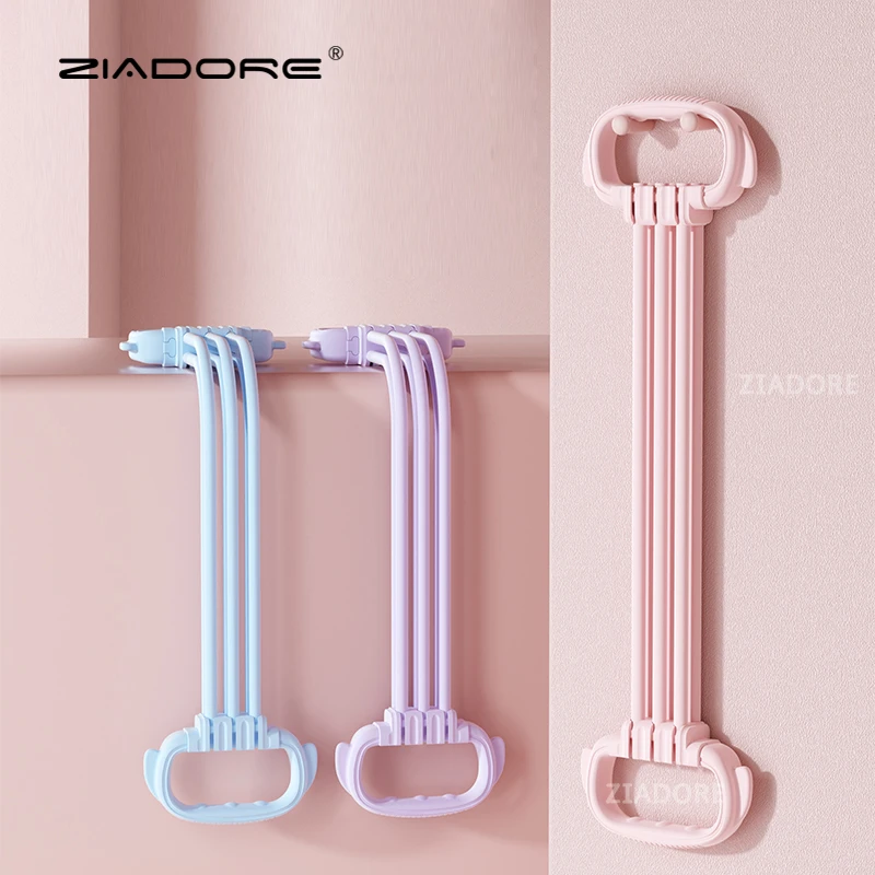 六档可调节拉力器开肩美背瑜伽结实耐用家用拉力绳