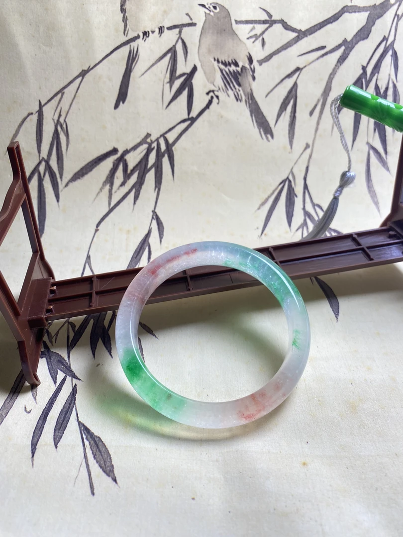 飘红绿手镯发一个 随机X26