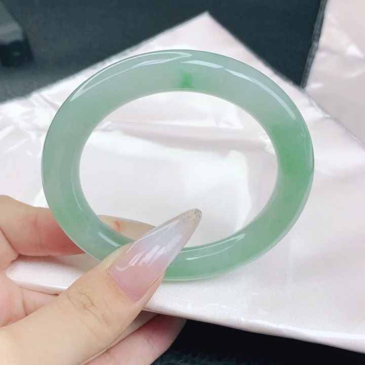 未镶嵌手镯翡翠54-55圈口